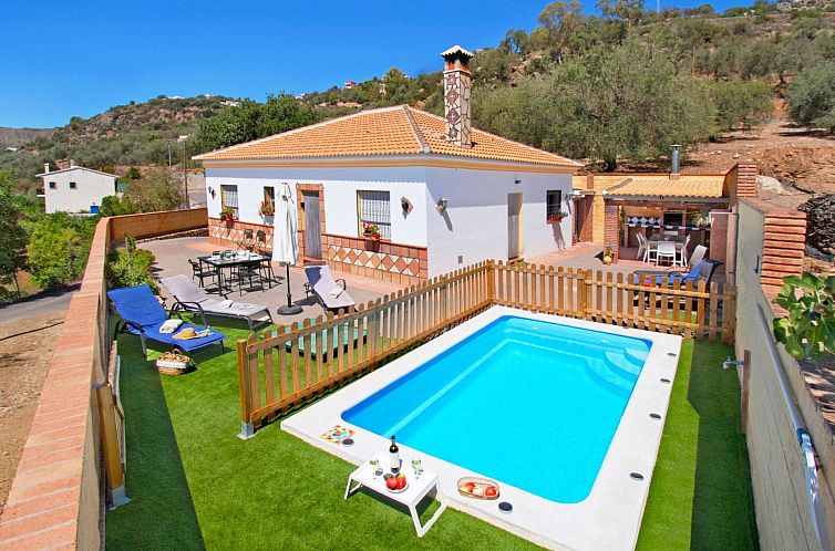 Vakantiehuis Ganzes Haus in Comares mit abschließbarem Park