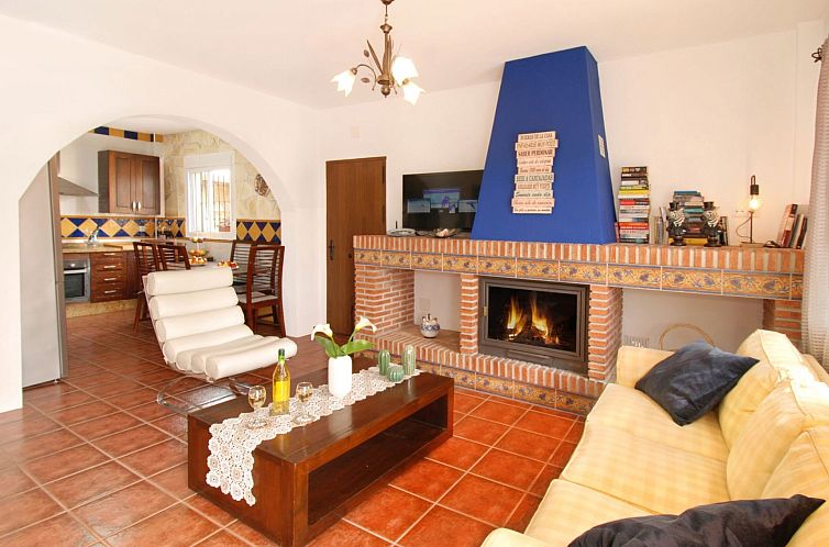 Vakantiehuis Ganzes Haus in Comares mit abschließbarem Park