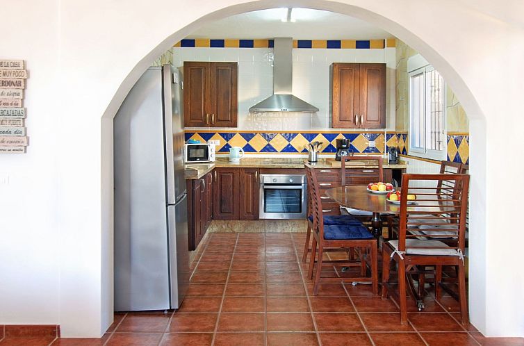 Vakantiehuis Ganzes Haus in Comares mit abschließbarem Park