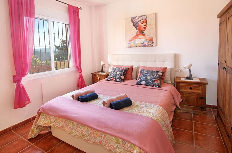 Vakantiehuis Ganzes Haus in Comares mit abschließbarem Park