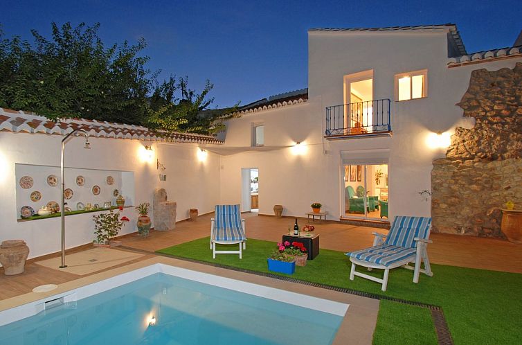 Vakantiehuis in Comares mit Offenem Kamin