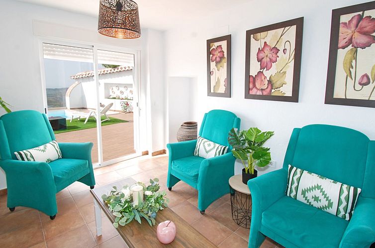 Vakantiehuis in Comares mit Offenem Kamin