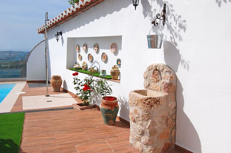 Vakantiehuis in Comares mit Offenem Kamin
