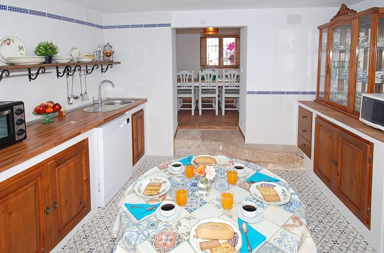 Vakantiehuis in Comares mit Offenem Kamin