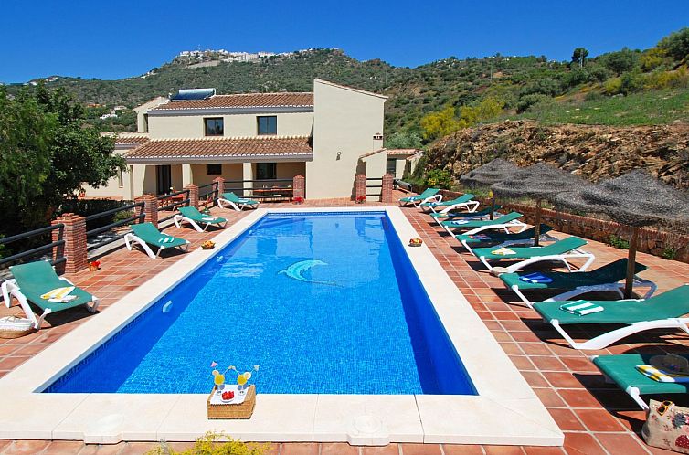 Vakantiehuis Villa Los Poyatos, beheizter Pool, Wifi, AC,BBQ