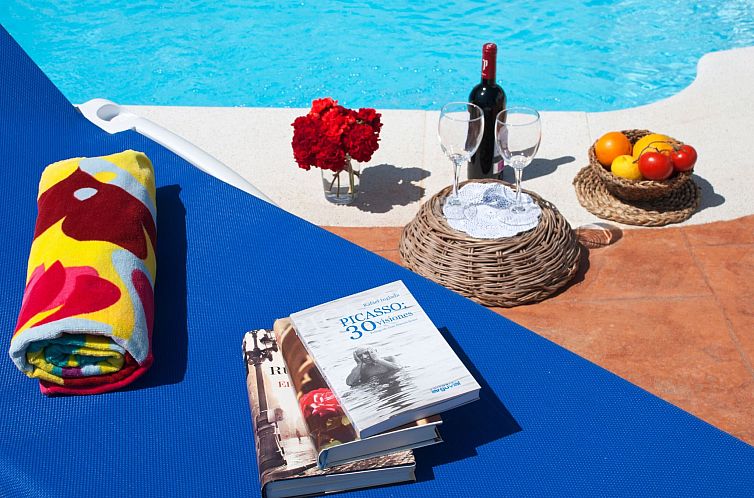 Vakantiehuis Villa La Noria, mit privatem Pool, Wifi, Garten