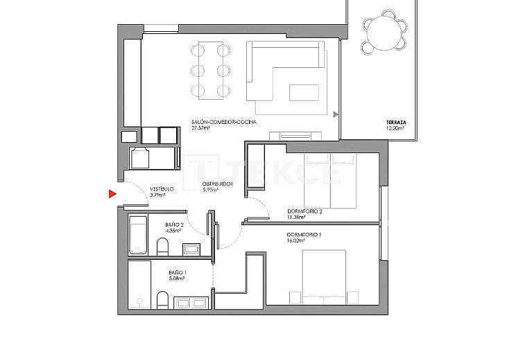 Appartement in Cubelles