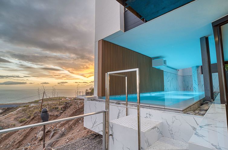 Vakantiehuis mit überdachtem Pool in Tijoco Bajo