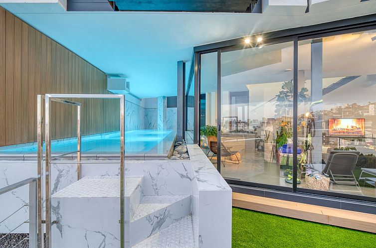Vakantiehuis mit überdachtem Pool in Tijoco Bajo