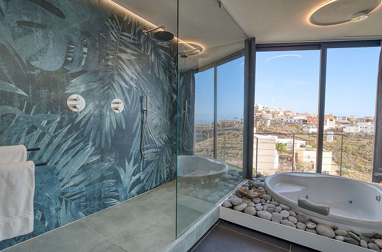 Vakantiehuis mit überdachtem Pool in Tijoco Bajo