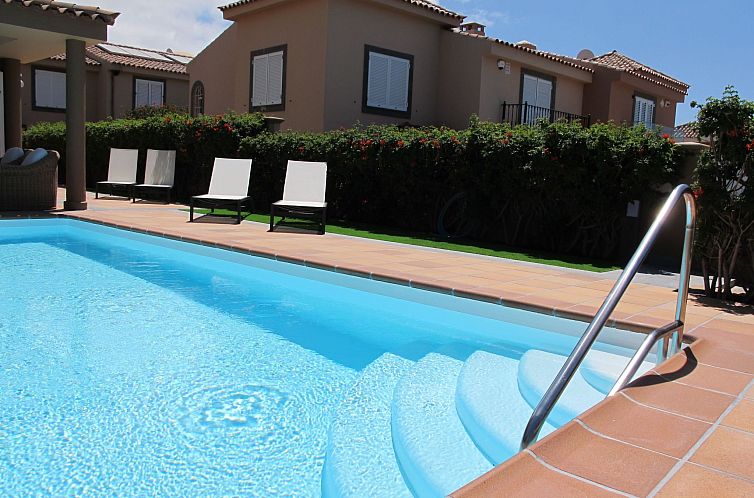 Vakantiehuis Villa meloneras mit ganztägiger Sonne am Pool
