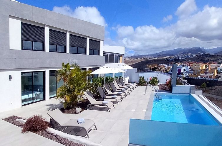 Unterkunft 1442596 - Ferienhaus Kanarische Inseln - Vakantiehuis Geräumige Villa, beheizter Pool und atemberaub