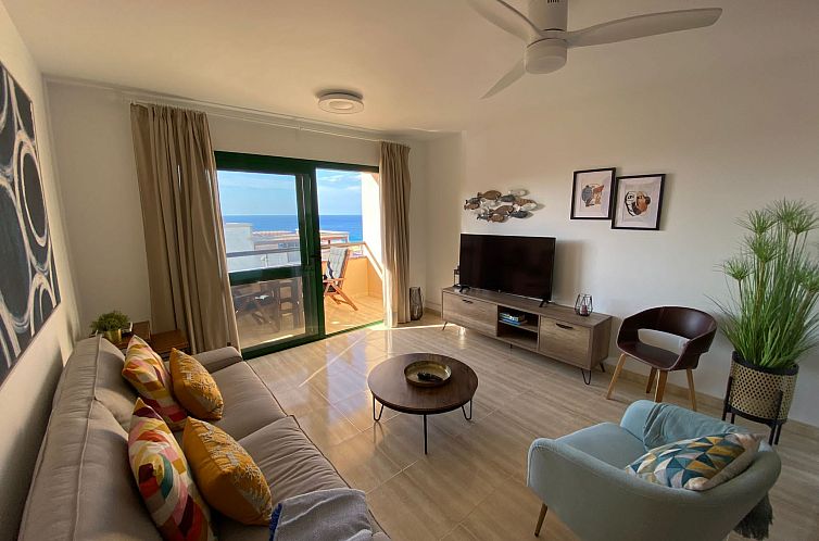 Appartement Strandnahe Ferienwohnung in Morro Jable mit Gart