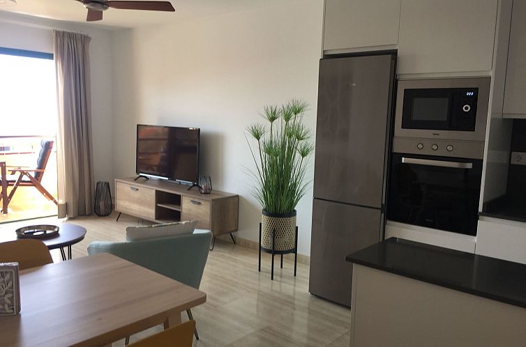 Appartement Strandnahe Ferienwohnung in Morro Jable mit Gart