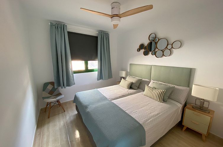 Appartement Strandnahe Ferienwohnung in Morro Jable mit Gart