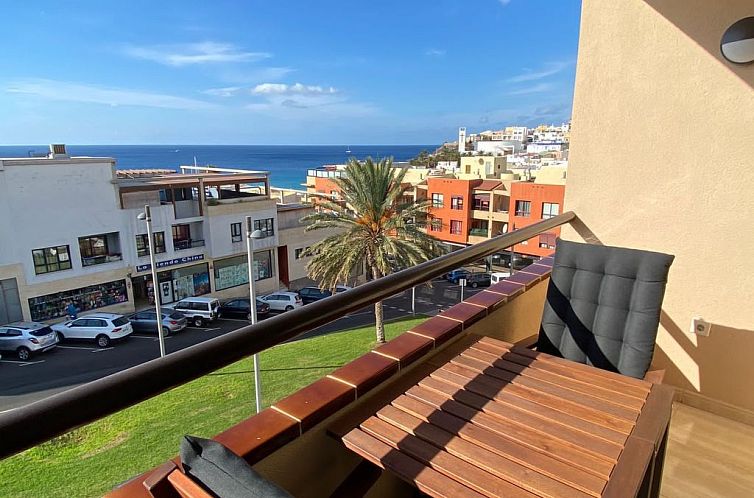 Appartement Strandnahe Ferienwohnung in Morro Jable mit Gart
