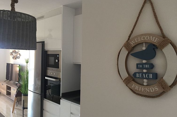 Appartement Strandnahe Ferienwohnung in Morro Jable mit Gart