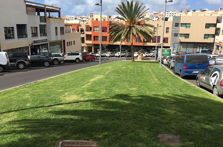 Appartement Strandnahe Ferienwohnung in Morro Jable mit Gart
