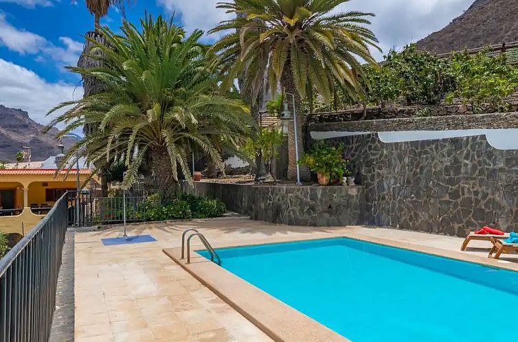 Unterkunft 1444023 - Ferienhaus Kanarische Inseln - El Molinero Alto - Mogán, zwembad