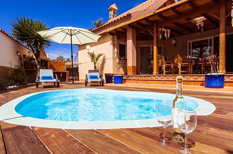 Vakantiehuis Strandnahes Ferienhaus Hibiscus mit privatem Po