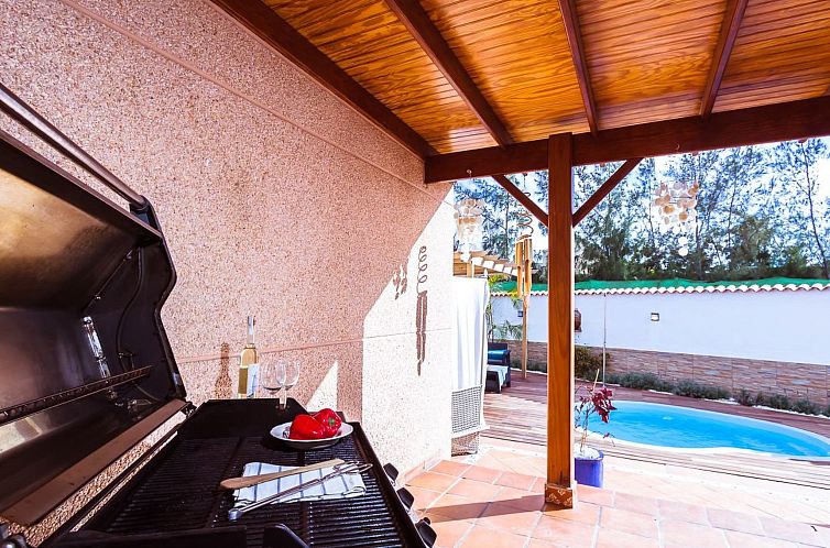 Vakantiehuis Strandnahes Ferienhaus Hibiscus mit privatem Po