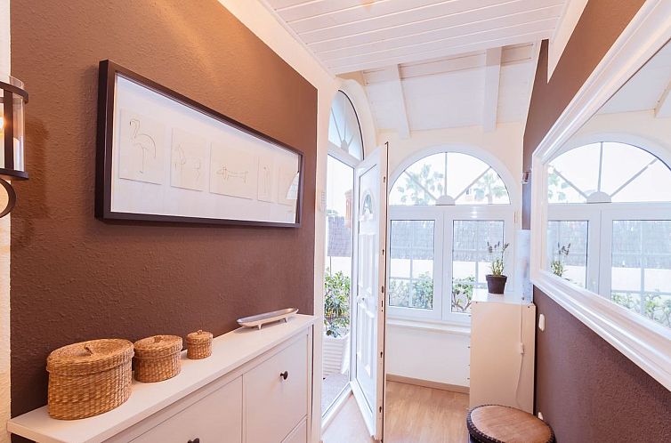 Vakantiehuis Strandnahes Ferienhaus Hibiscus mit privatem Po