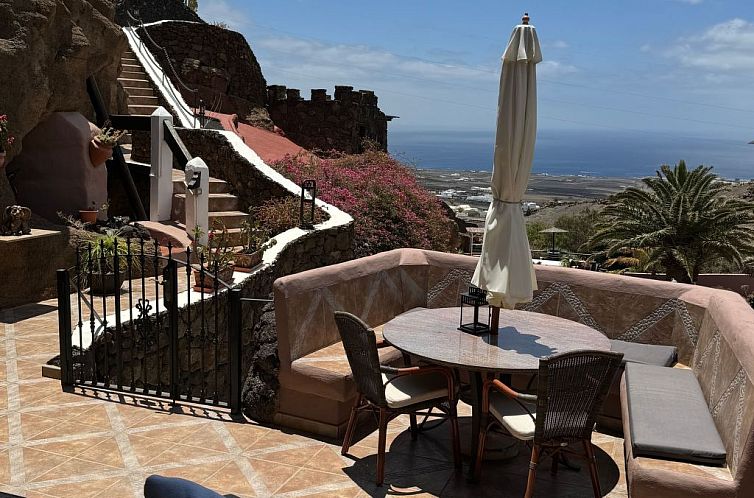 Vakantiehuis Schlafen in einer vulkanischen Höhle