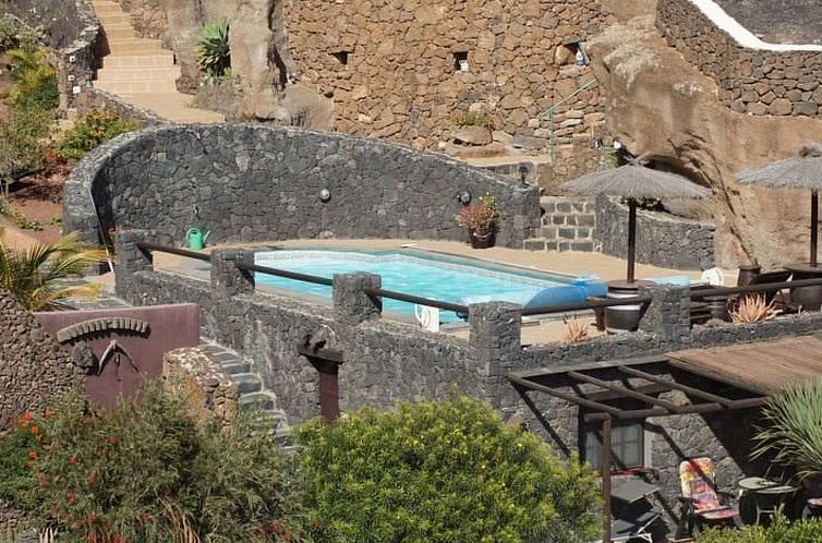 Vakantiehuis Schlafen in einer vulkanischen Höhle