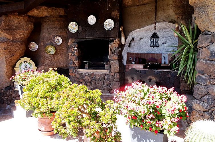 Vakantiehuis Schlafen in einer vulkanischen Höhle