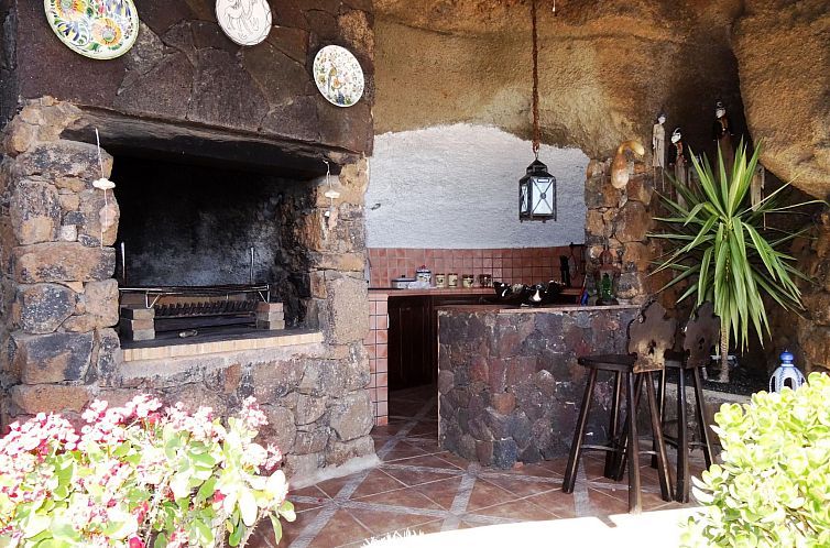 Vakantiehuis Schlafen in einer vulkanischen Höhle