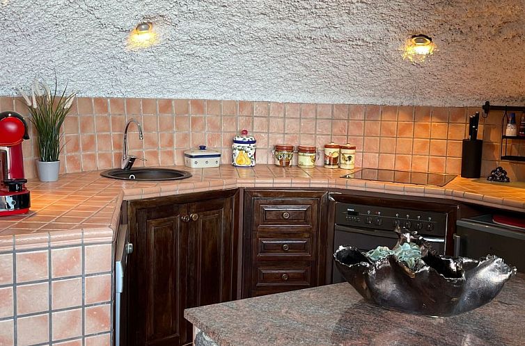 Vakantiehuis Schlafen in einer vulkanischen Höhle