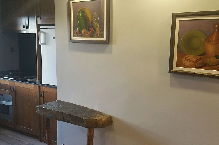 Appartement Appartement 'Borredà' mit Kaminofen