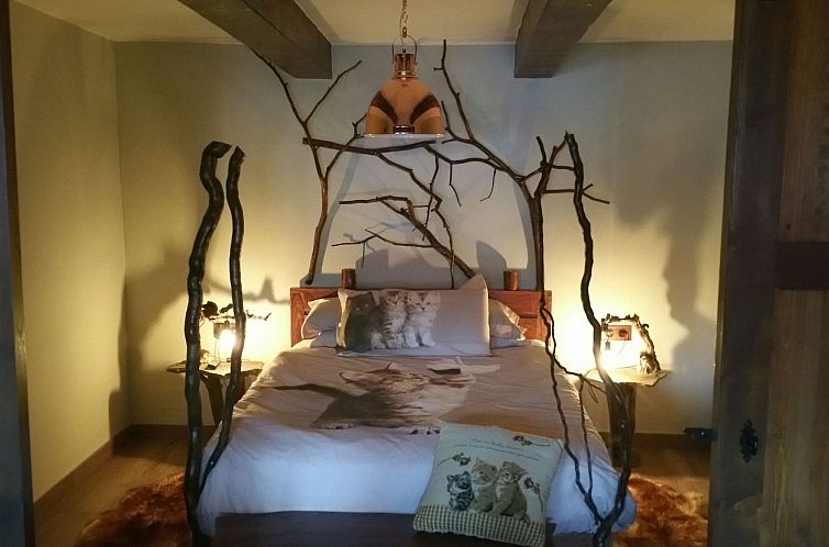 Appartement Appartement 'Borredà' mit Kaminofen