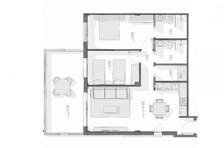Appartement in Vera