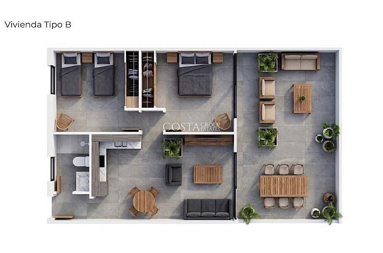 Appartement in Vera