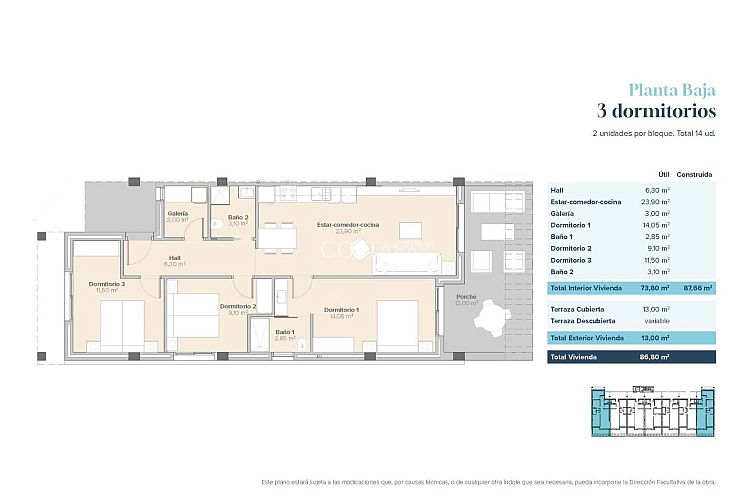 Appartement in Vera