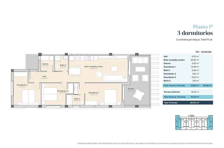 Appartement in Vera