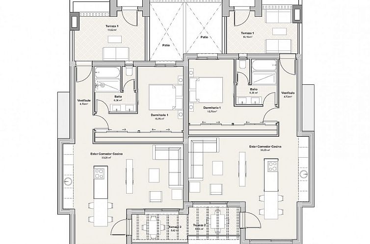 Appartement in Mojacar