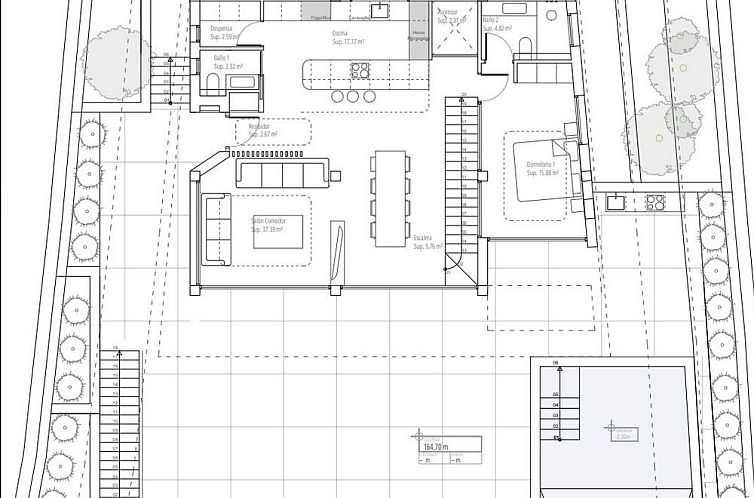 Vrijstaande woning in Altea
