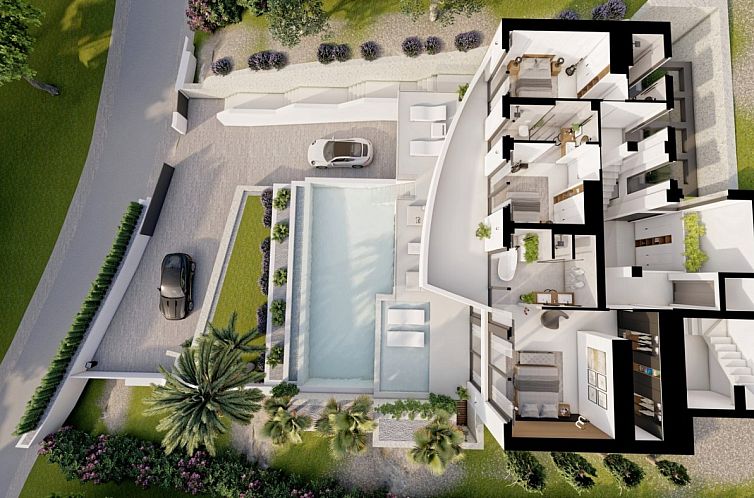 Vrijstaande woning in Altea