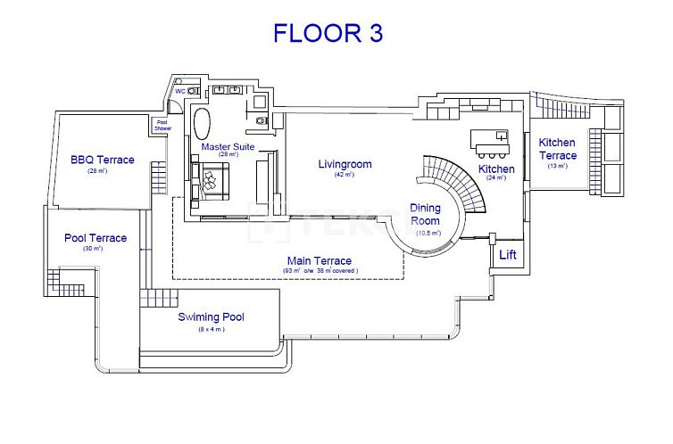 Vrijstaande woning in Altea