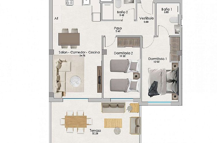 Appartement in Gran Alacant