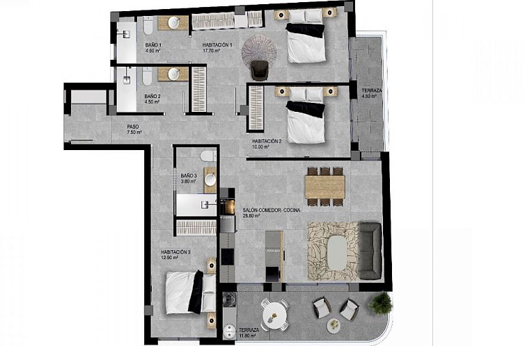 Appartement in Gran Alacant