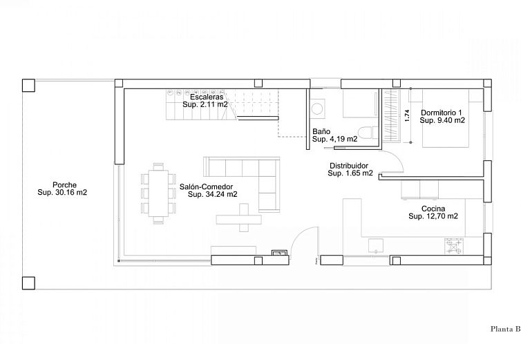 Vrijstaande woning in Gran Alacant