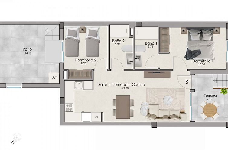 Appartement in Gran Alacant