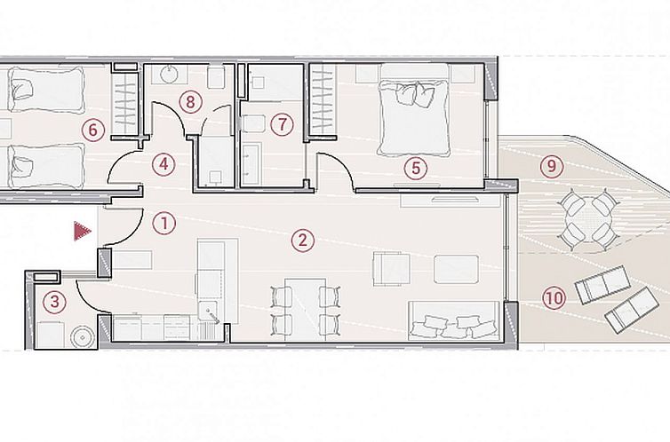 Appartement in Calpe