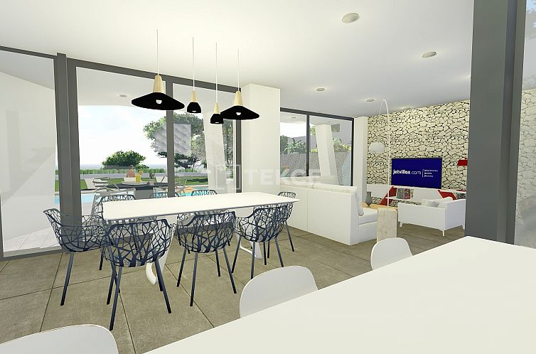 Vrijstaande woning in Calpe