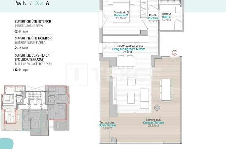 Appartement in Calpe