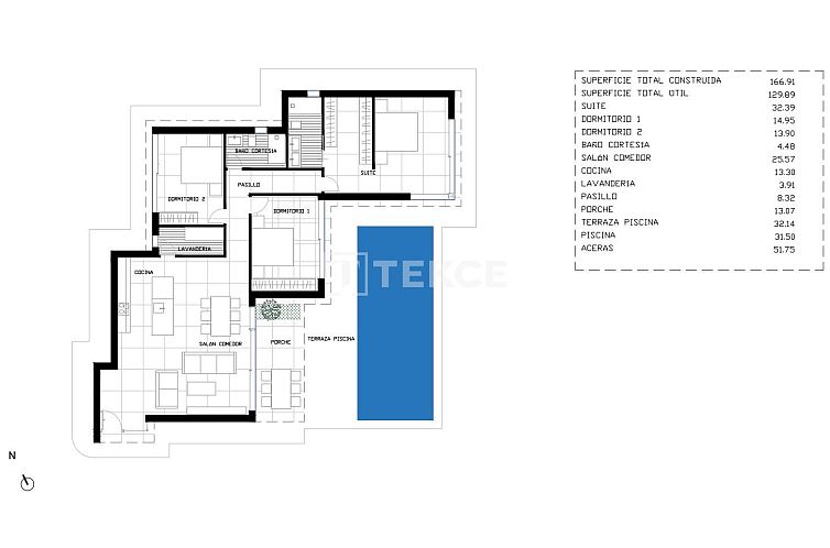 Vrijstaande woning in Calpe