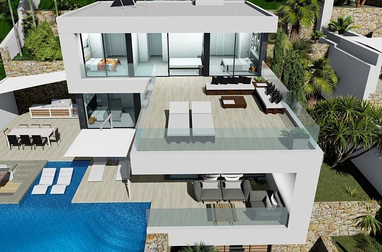 Vrijstaande woning in Calpe